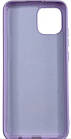 Чохол силіконовий для Samsung A03 2021 Silicone Case Full (Бузковий), фото 4