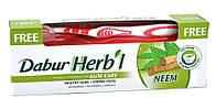 Зубная паста Дабур Ниим, Dabur Herb'l Neem, 150г+ зубная щетка