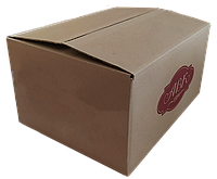 Картонная коробка (385 х 290 х 205) ,с конфет, гофротара, гофрокоробка, почтовые коробки для посылок, Б/у.