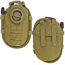 Гідратор 1.5 літри KOMBAT UK Molle Aqua Bladder койот