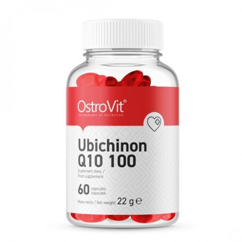 Убихинон коэнзим Q10 100, UBICHINON COENZYME Q10 100, OstroVit, 60 ...
