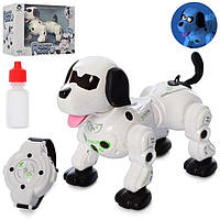 Интерактивная игрушка собака робот OPT-TOP Robot Dog 777-602 с пультом дистанционного управления (1756375300)