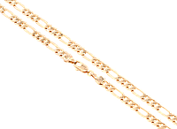 Цепочка Xuping Позолота 18K "Плетение Фигаро" длина 60см х 4.5мм
