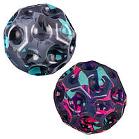 2 шт Космический мяч Jump Hole Ball 7см серый фиолетовый