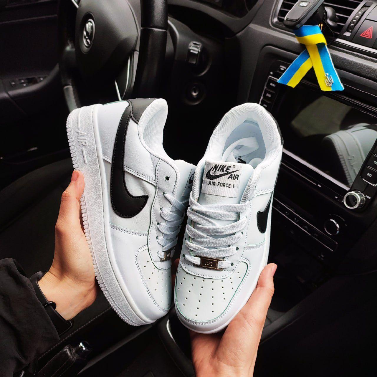 Жіночі кросівки Nike Air Force 1 білі Женские кросовки Найки - фото 2 - id-p2191003736