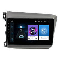 Штатная магнитола Lesko для Honda Civic IX 2011-2015 экран 9" 1/16Gb Wi-Fi GPS Base ha