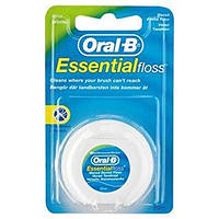 Зубная нить (флоссы) Oral-B Essential Floss вощеная 50 м