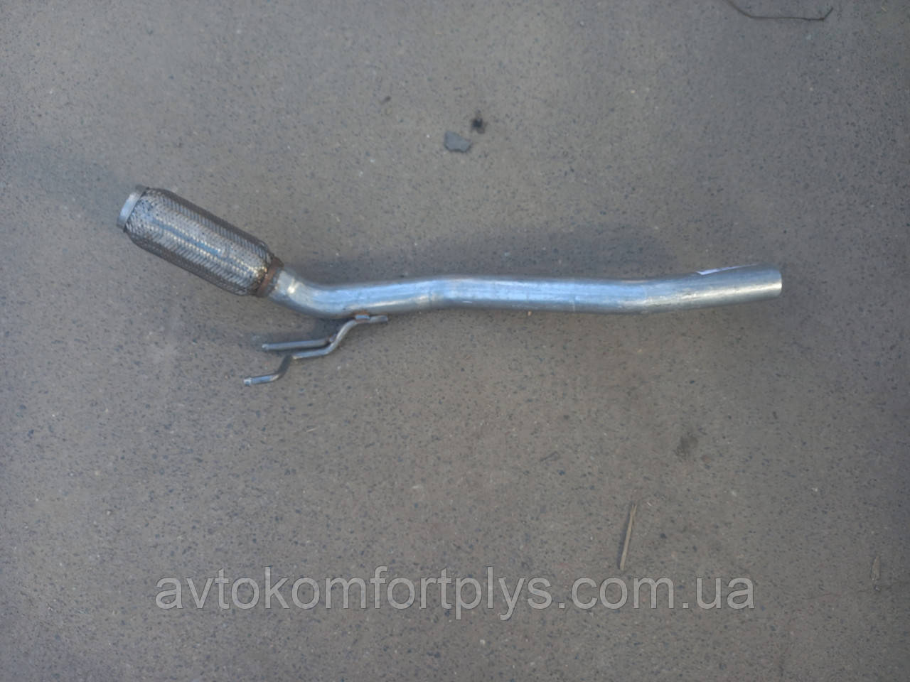 Приймальна труба з гофрою Volkswagen Passat B6 2.0 TDi турбодизель 2005 - 2010 рр, фото 1