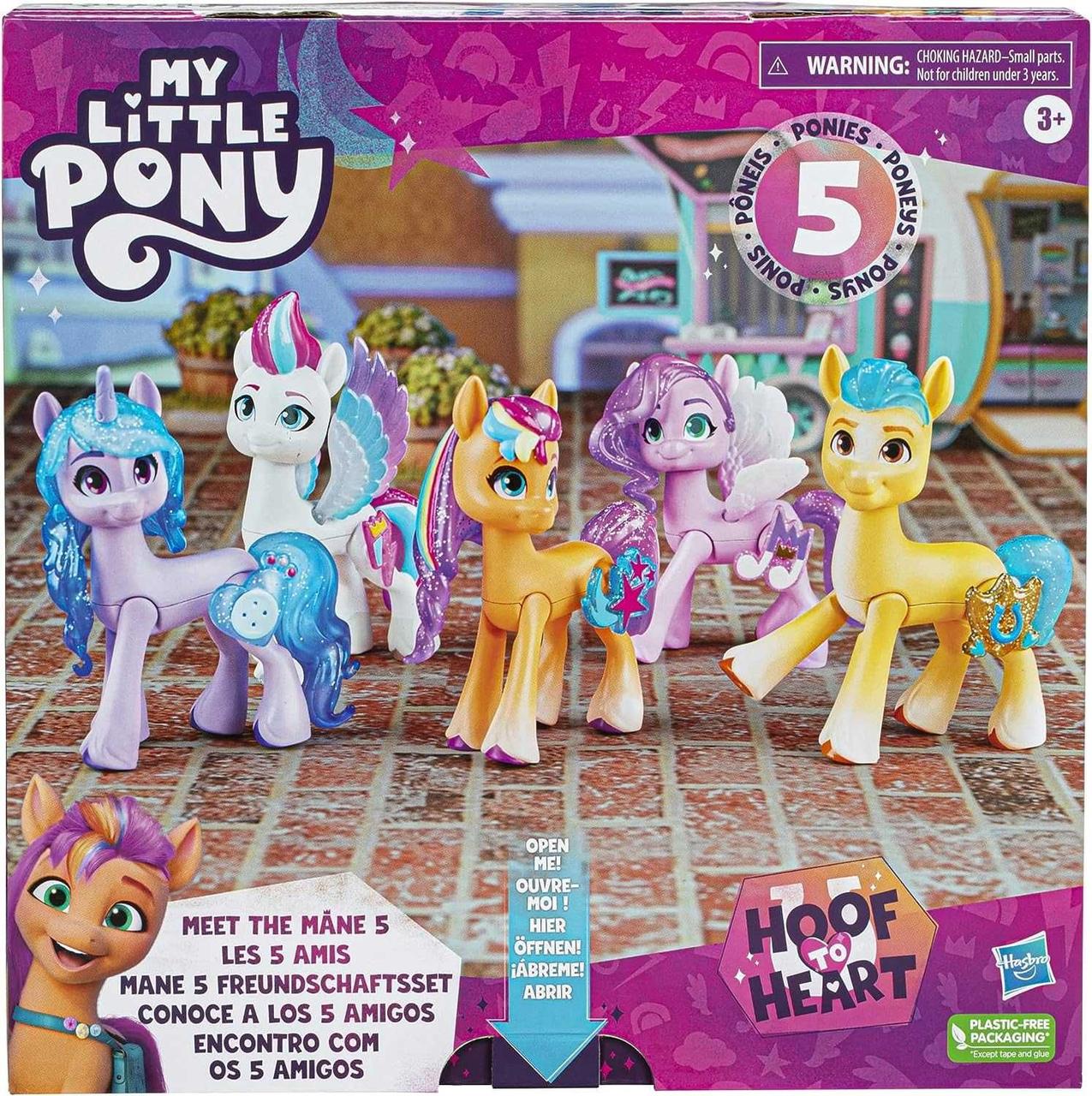 Набір фігурки Літл Поні 5 штук My Little Pony, Hasbro