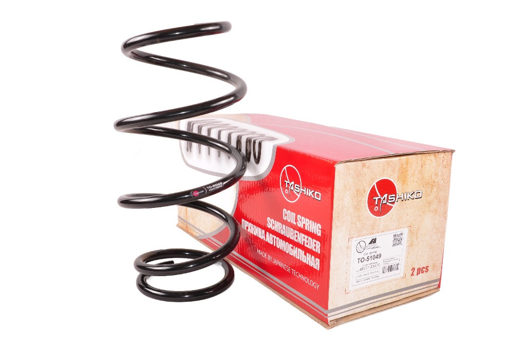 Пружина Tashiko передня Toyota Camry ACV30 V3.0 2004-2006, ACV40 V3.5 2006-- 48131-33A70