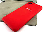 Чохол силіконовий для Samsung A03 Core (A032) Silicone Case Full (Червоний), фото 7