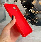Чохол силіконовий для Samsung A03 Core (A032) Silicone Case Full (Червоний), фото 6