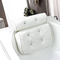 Ортопедическая подушка для ванны на 6 присосок подушка в ванную под голову нескользящий подголовник для ванны