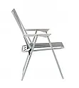 Садовий складаний стілець, туристичний стілець Garden Line LEZ9931 Сірий, фото 4