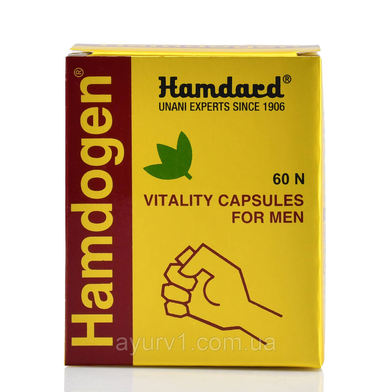 Поліпшення сексуальної витривалості в чоловіків  Хамдард, Хамдоген,Hamdard Hamdogen Energy Capsules 60 капс
