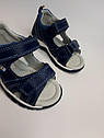 Босоніжки для хлопчика Clibee 322 bl-bl сині р.21,26, фото 2