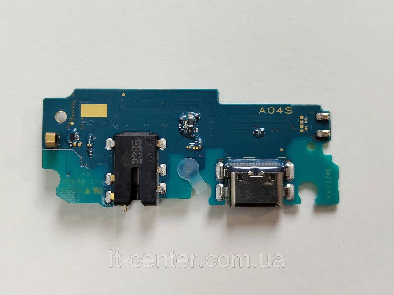 Роз'єм зарядки Samsung Galaxy A04S SM-A047 (з платкою) H/C