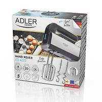 800W!Гарантія! Ручний міксер Adler AD 4225 INOX