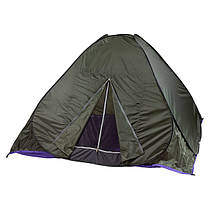 Двомісний зелений намет-автомат World Sport HX-8135, фото 3