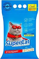 Наповнювач для котячого туалету SuperCat СТАНДАРТ Деревний усмоктувальний 3 кг (5 л)