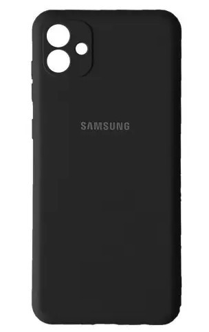 Чохол силіконовий для Samsung A04 (A045) 2022 Silicone Case Full (Чорний)