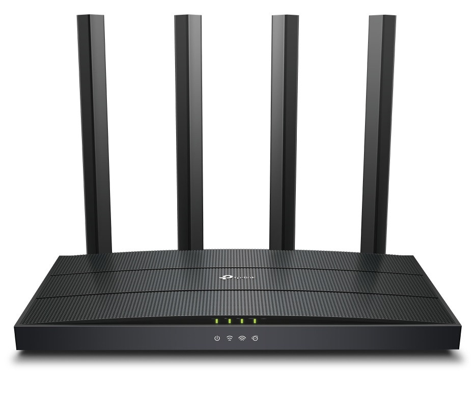 Роутер TP-LINK Archer AX12, Wi-Fi 802.11ax, до 1501 Mb/s, 2.4/5GHz, 3 LAN 10/100/1000 Mb/s, RJ45 10/100/1000Mb/s (GE), 4 зовнішні