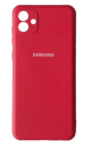 Чохол силіконовий для Samsung A04 (A045) 2022 Silicone Case Full (Червоний)