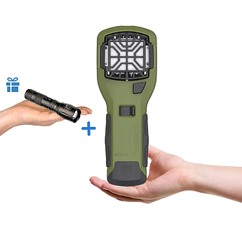 Кишеньковий пристрій вбивця комарів Thermacell MR-350 Portable Mosquito Repeller olive