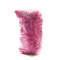 Шапочка из спанбонда одноразовая (100 шт./уп.). Цвет: розовый, Ecosat