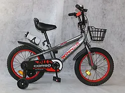 Велосипед 2-х колісний 16" "CORSO" WN-16228 "Winner"сталева рама, ручне гальмо,зібраний на 85%