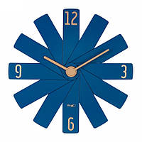 Кварцовий настінний годинник TFA Clock In The Box (Blue)