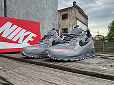 Чоловічі кросівки Nike Air Max 90 Surplus сірі, фото 3