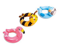 Круг для плавания надувной детский Животные, Intex 59220NP, для детей от 3 лет