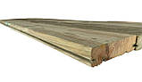 Палубна, терасна дошка з пазами 30х120 оброблена (імпрегнована) із сосни, фото 5