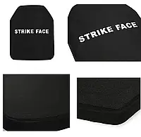 Комплект керамических бронепластин 6 класса Strike Face Плиты для плитоноски 25х30