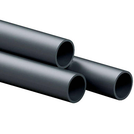 Труба ПВХ (PVC-U) напірна клейова Lareter PN10 d63 мм, без розтрубу, 5 м, фото 1