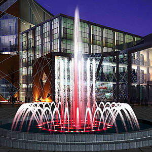 Фонтан музичний, що танцює Aquaviva (круглий, 2 метри)