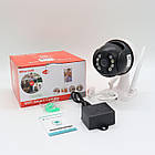 Вулична поворотна Wi-Fi камера відеоспостереження PTZ Outdoor Camera 3MP / Камера з датчиком руху, фото 10