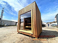 Міні сауни з максимальним об'ємом від виробника Thermowood Production! Відео