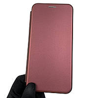 Чехол-книжка для Samsung Galaxy M11 SM-M115F с подставкой на самсунг м11 бордовая