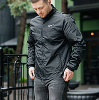Куртка ветровка мужская Nike Canada весна-осень весенняя коротка с капюшоном. Фото в живую