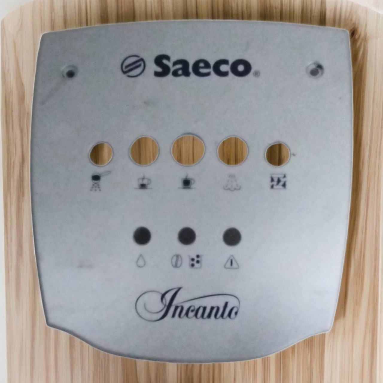 Панель на плату управління б/у для кавомашини Saeco Incanto Classic