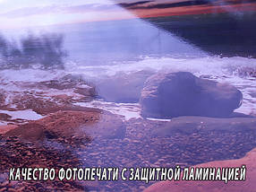 Наклейка на кухонний фартух 60 х 300 см, з фотодруком та захисною ламінацією море (БП-s_mp117), фото 3