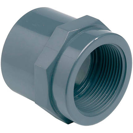 Муфта ПВХ Effast RGRMAG016A перехідна з внутрішньою різзю, d16x3/8", фото 1