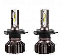 Лампочка для авто H4 Carlamp LED Night Vision Gen2 5000lm 9-16V 50W 5500K комплект 2шт