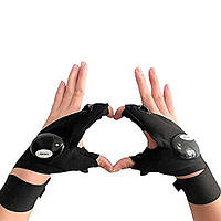 Перчатки со встроенным фонариком Glove Ligh