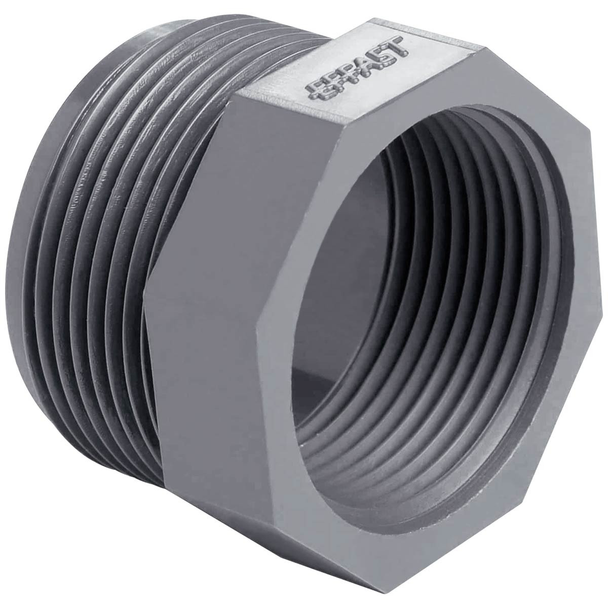 Втулка-футорка ПВХ Effast RERRCE025B коротка, нарізна 3/4"x1/2"