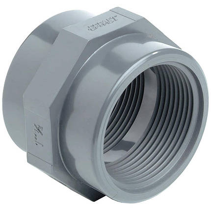 Муфта ПВХ Effast RERMAE063G з внутрішньою різзю, d2", фото 1