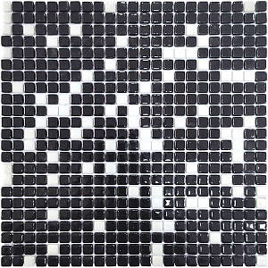 Мозаїка скляна Aquaviva Black/White