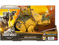 Интерактивный динозавр Регалицератопс Jurassic World Wild Roar Regaliceratops Mattel Дикий рык